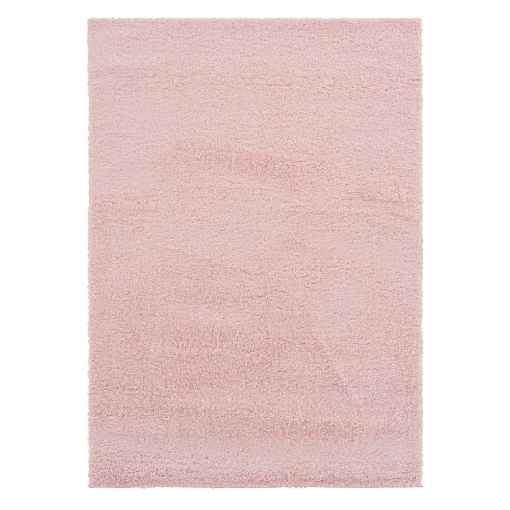At Home (C177) Parma Blush Shag Accent Rug 3x5
