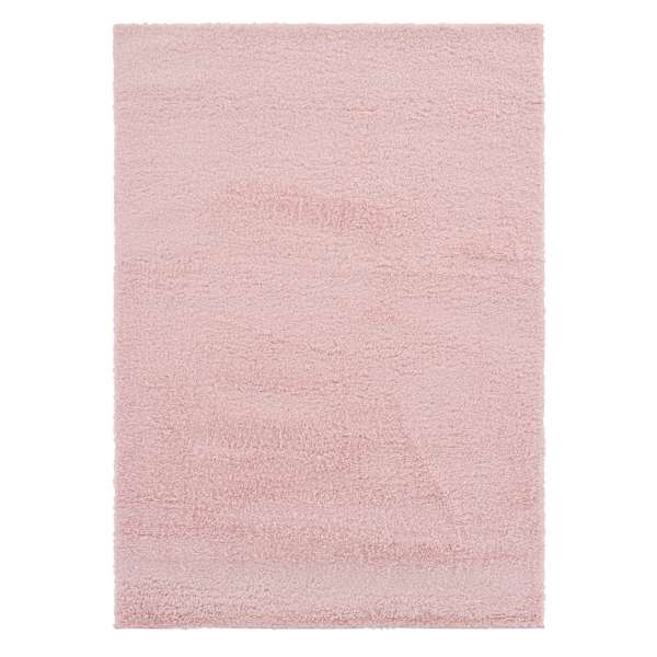 at home (C177) Parma Blush Shag Area Rug 5x7