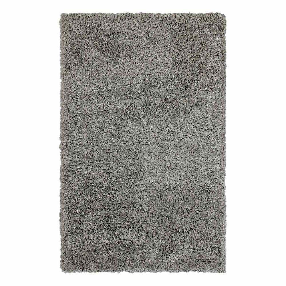 At Home (C193) Kodiak Grey Shag Accent Rug 3x5