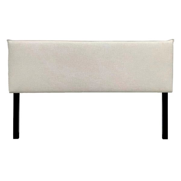 at home Carly Taupe Headboard King