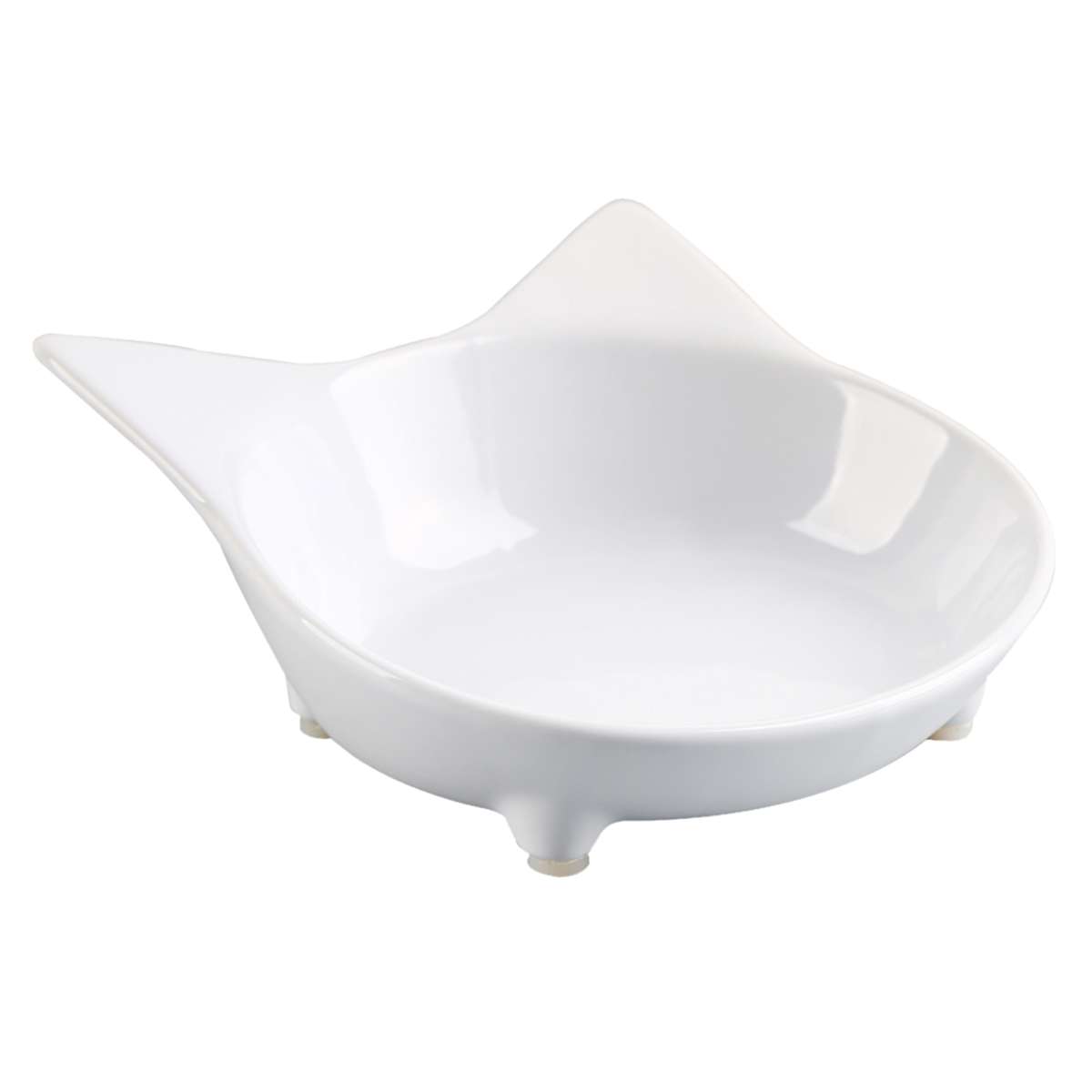 At Home Cat Face Saucer 5oz Ceramic