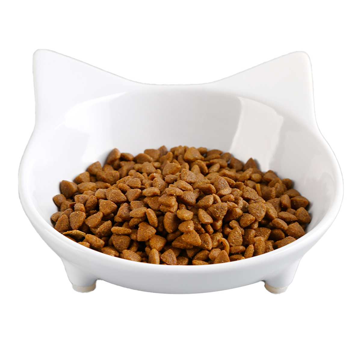 At Home Cat Face Saucer 5oz Ceramic