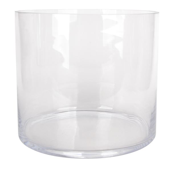 at home Clear Class Vase 7"