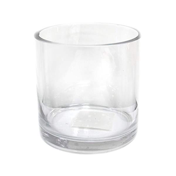at home Clear Glass Cylinder Vase 5"