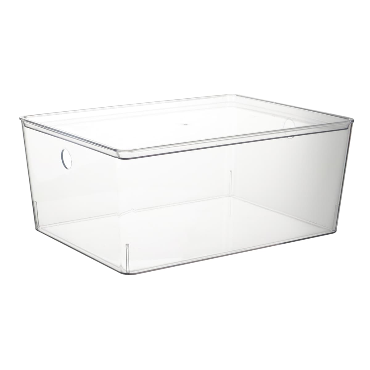 At Home Clear Storage Container 12l