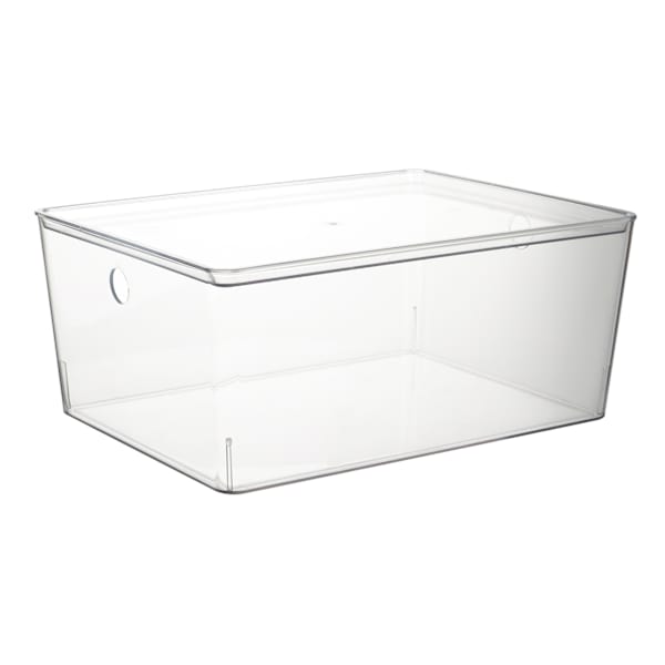 at home Clear Storage Container 12l