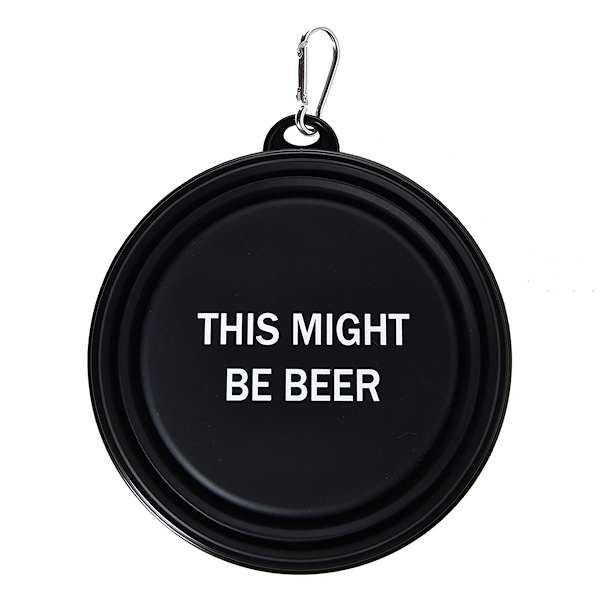 at home Collapsible Pet Bowl This Might be Beer