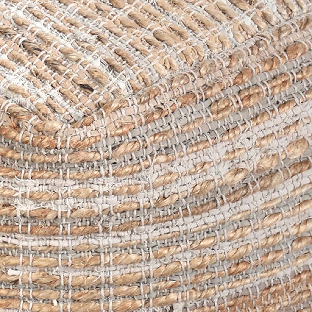 At Home Conley Pouf Tan