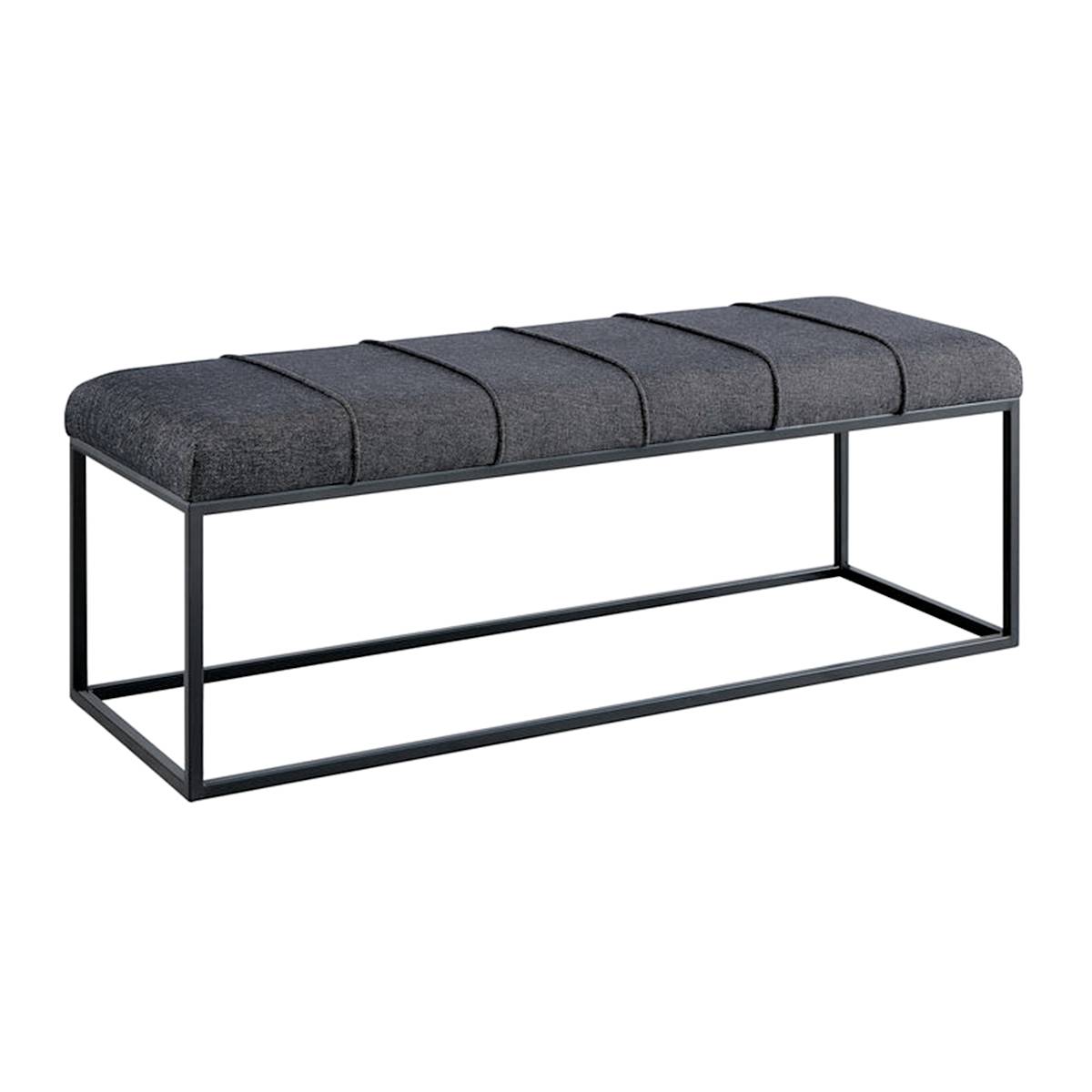 At Home Copper Mountain Statement Bench Black