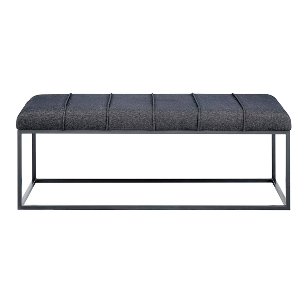 At Home Copper Mountain Statement Bench Black