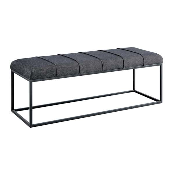 at home Copper Mountain Statement Bench Black