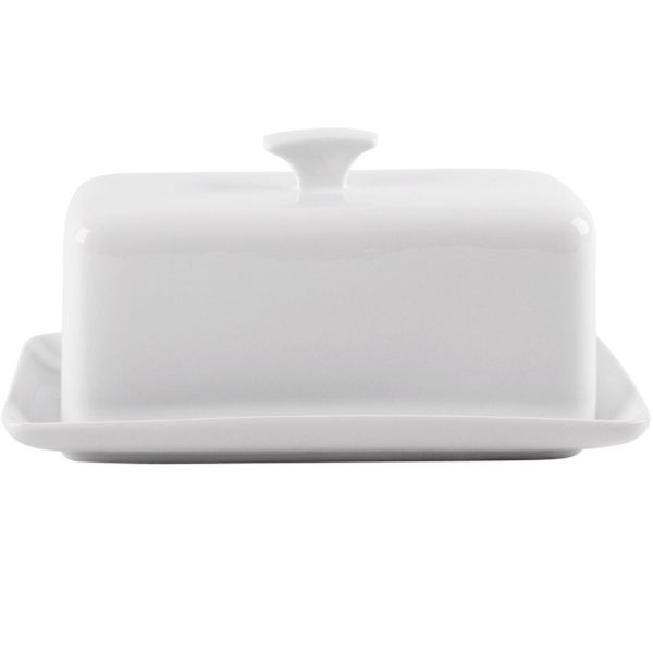 at home Covered Butter Dish