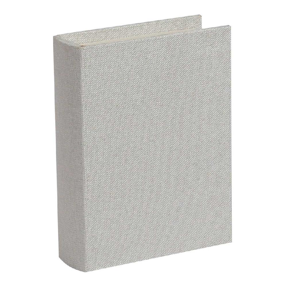At Home Cream Linen Book Box 11"