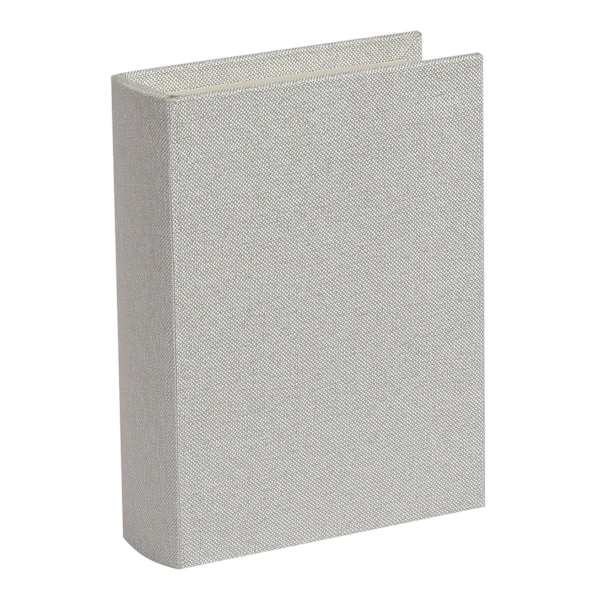 at home Cream Linen Book Box 11"