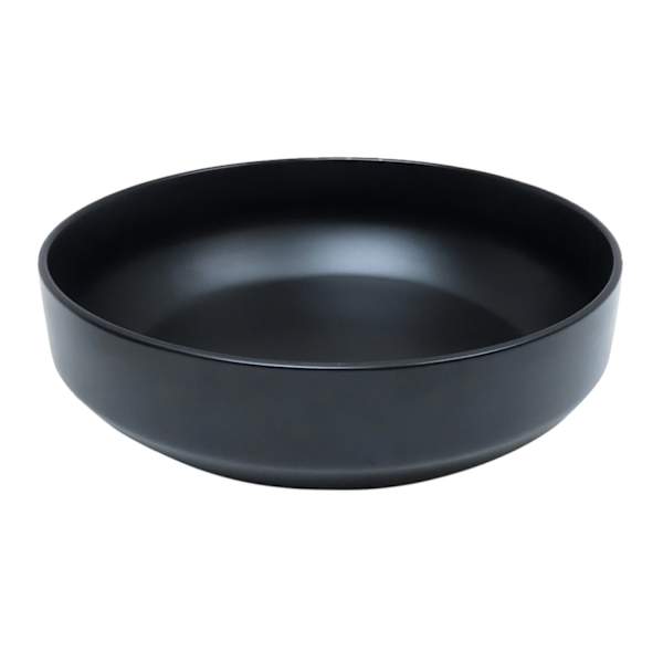 at home Crosby St. Black Ceramic Serving Bowl 10.3"