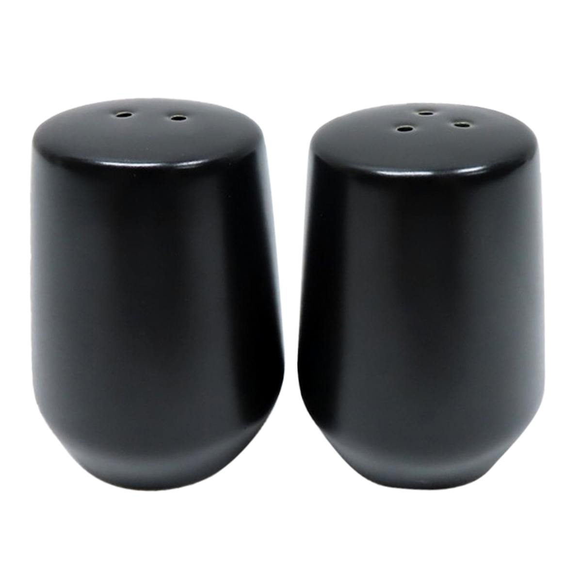 At Home Crosby St. Black Salt & Pepper Shaker Set