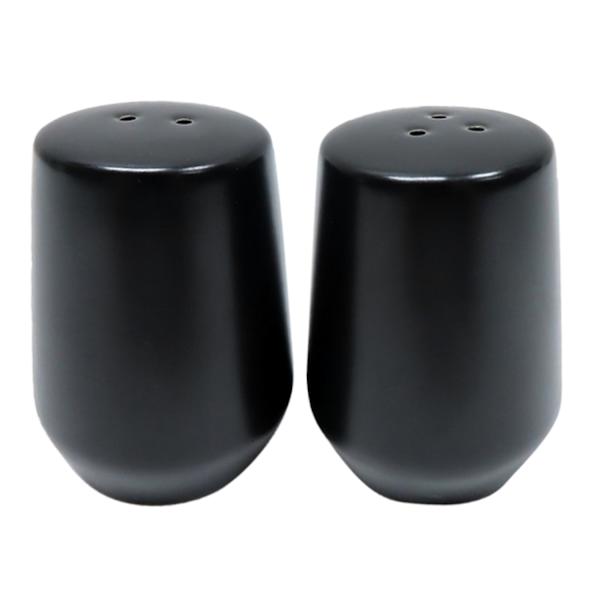 at home Crosby St. Black Salt & Pepper Shaker Set