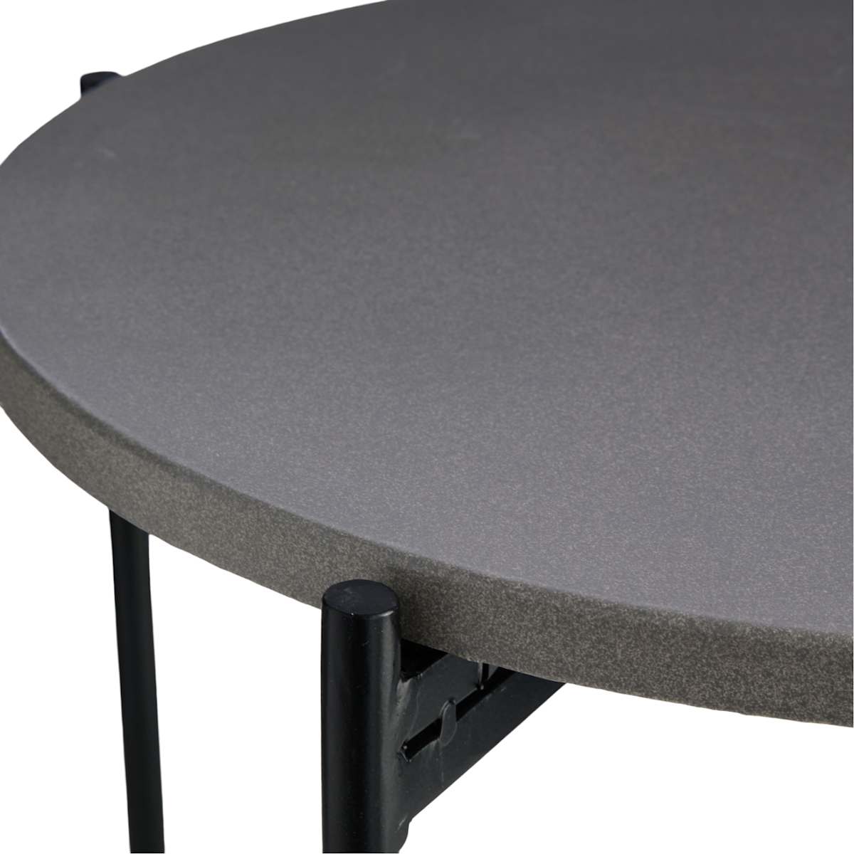 At Home Crosby St. Cement Patio Side Table Grey