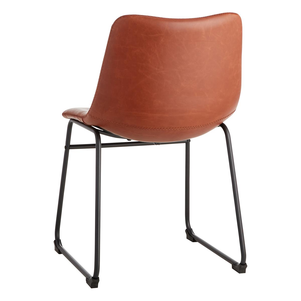 At Home Crosby St. Drake Dining Chair Cognac