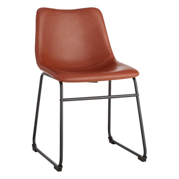 at home Crosby St. Drake Dining Chair Cognac