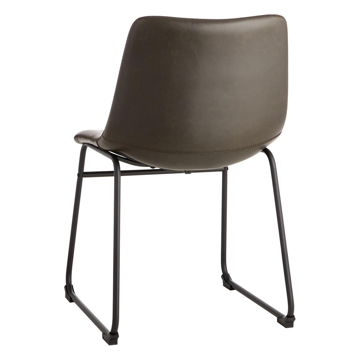 At Home Crosby St. Drake Dining Chair Dark Grey