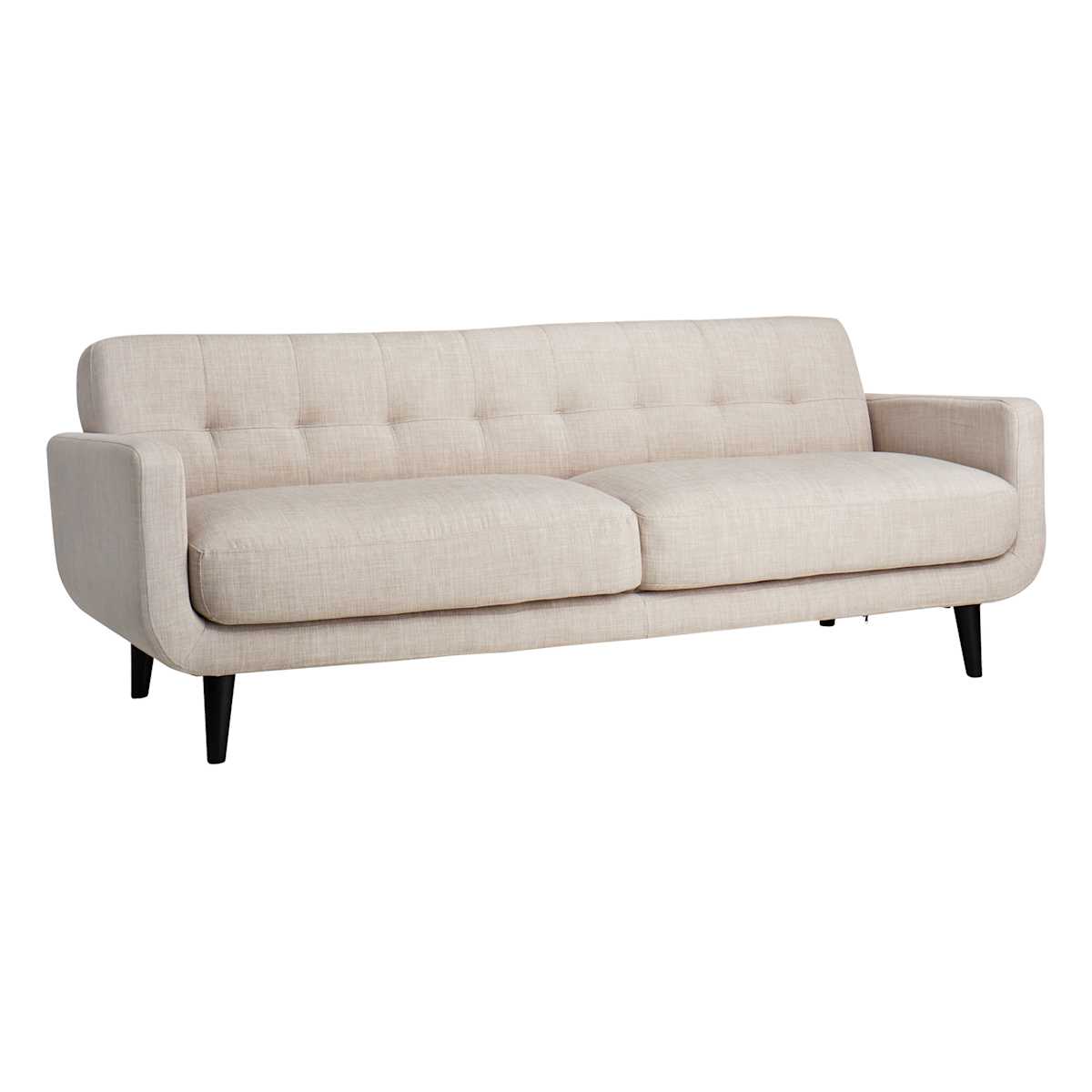 At Home Crosby St. Hadley Tufted Back Sofa Taupe