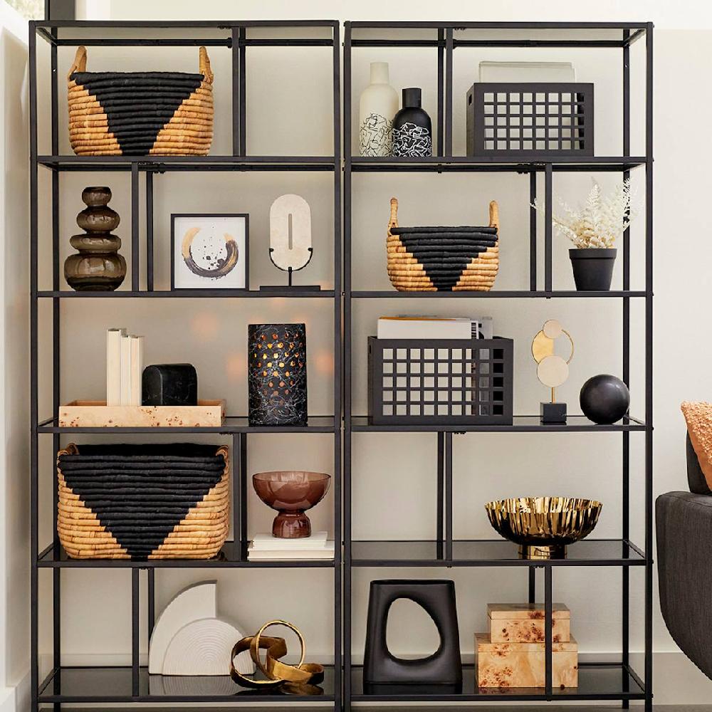 At Home Crosby St. White Marble Stand 10"