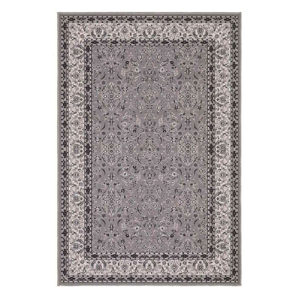At Home (D625) Barnes Grey Traditional Area Rug 7x9