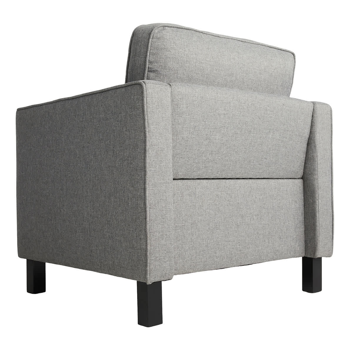 At Home Drew Accent Chair Charcoal