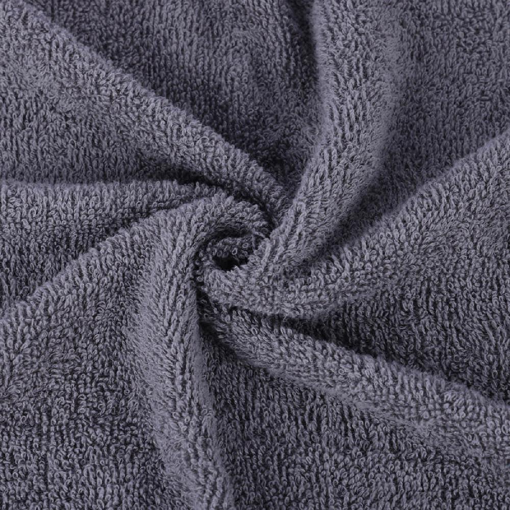 At Home Essential Solid Dark Grey Bath Towel 30x54