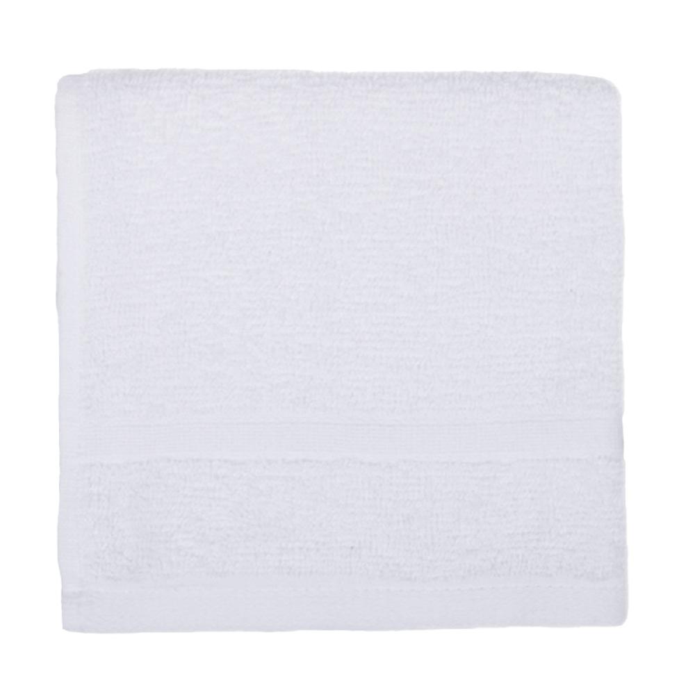 At Home Essential Solid White Washcloth 13"