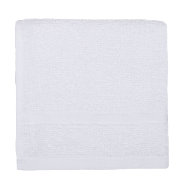 at home Essential Solid White Washcloth 13"