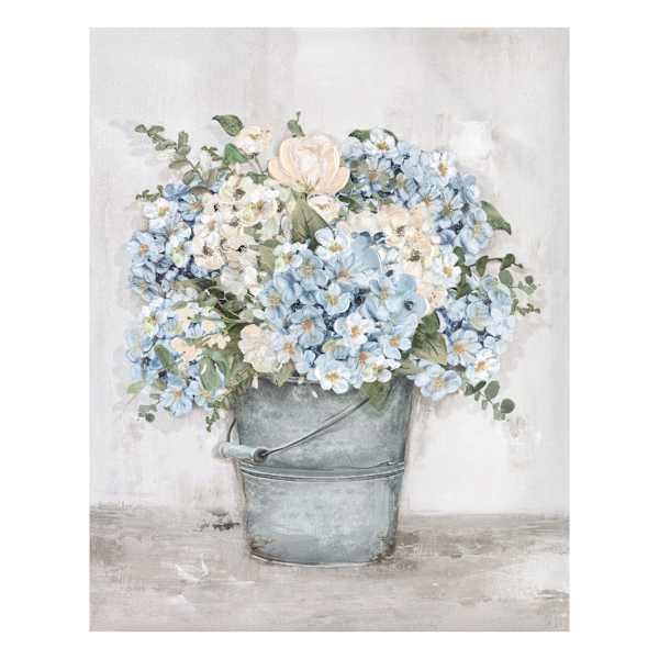 at home Floral Canvas Wall Art 16x20