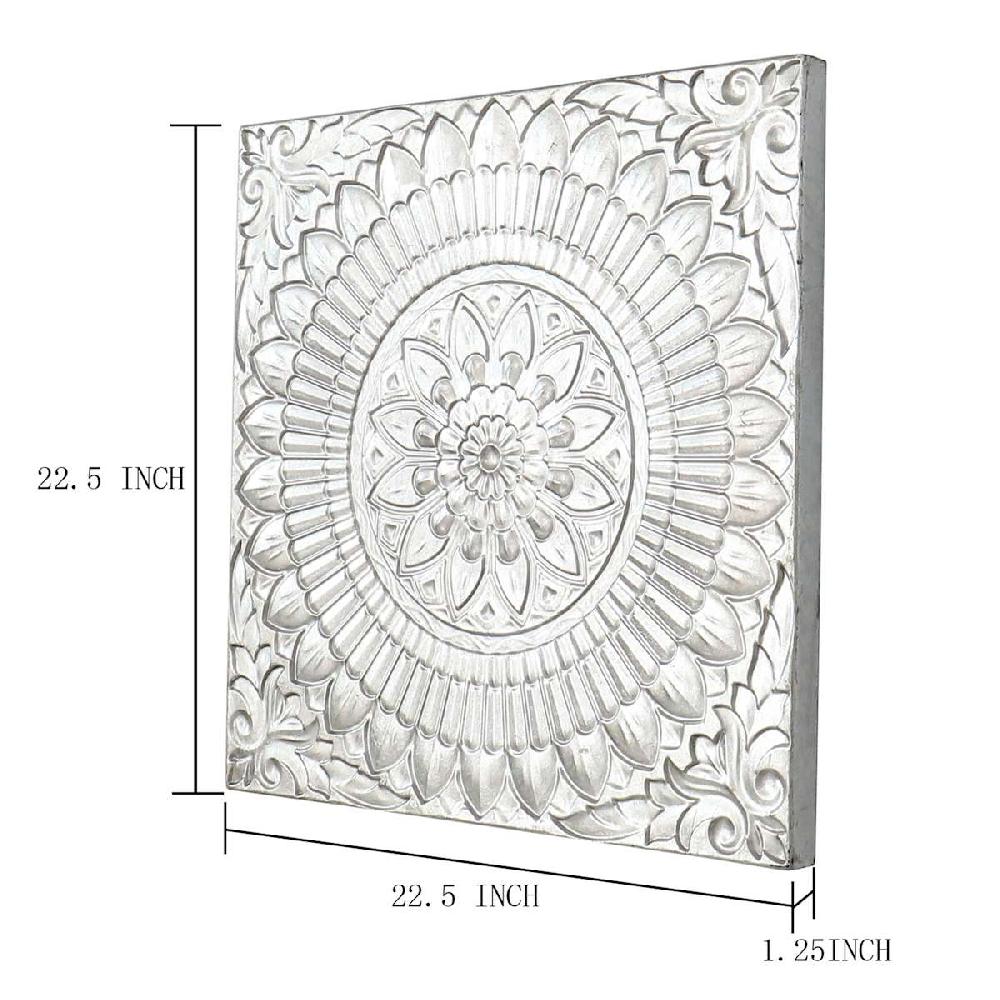 At Home Found And Fable Metal Wall Medallion 22"