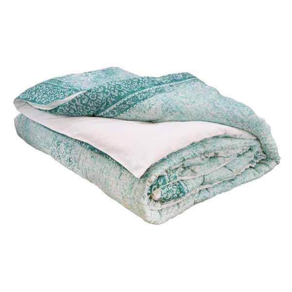 at home Found & Fable Green Distressed Bedding Set