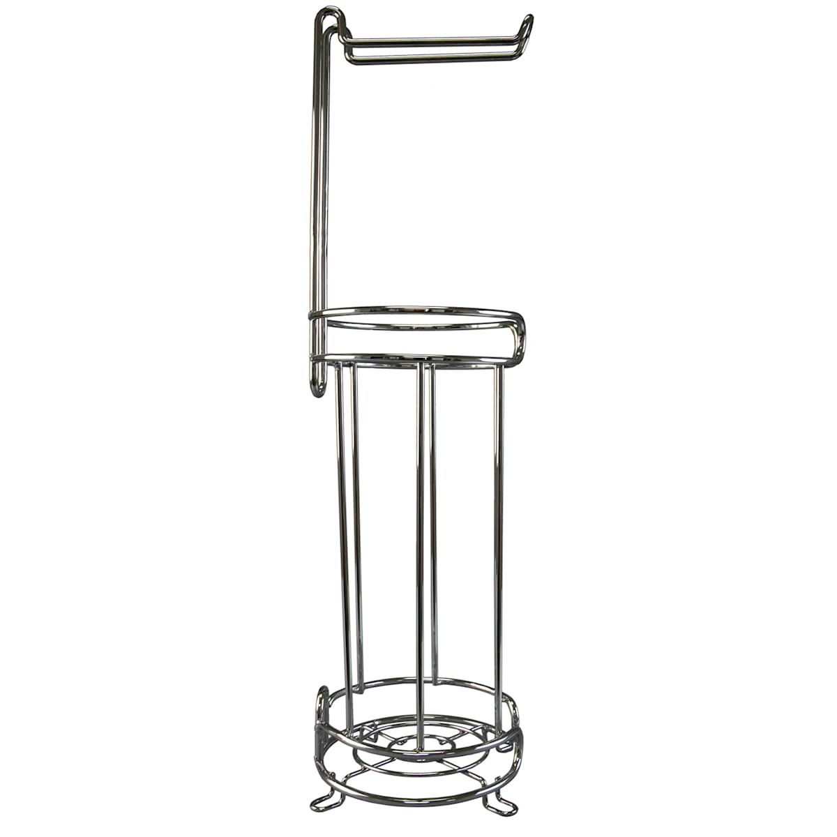 At Home Gia Plus Chrome Toilet Paper Holder