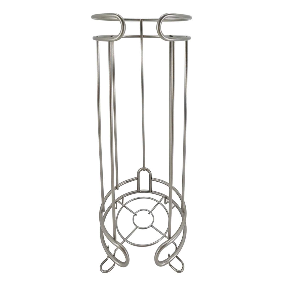 At Home Gia Satin Nickle Toilet Paper Holder