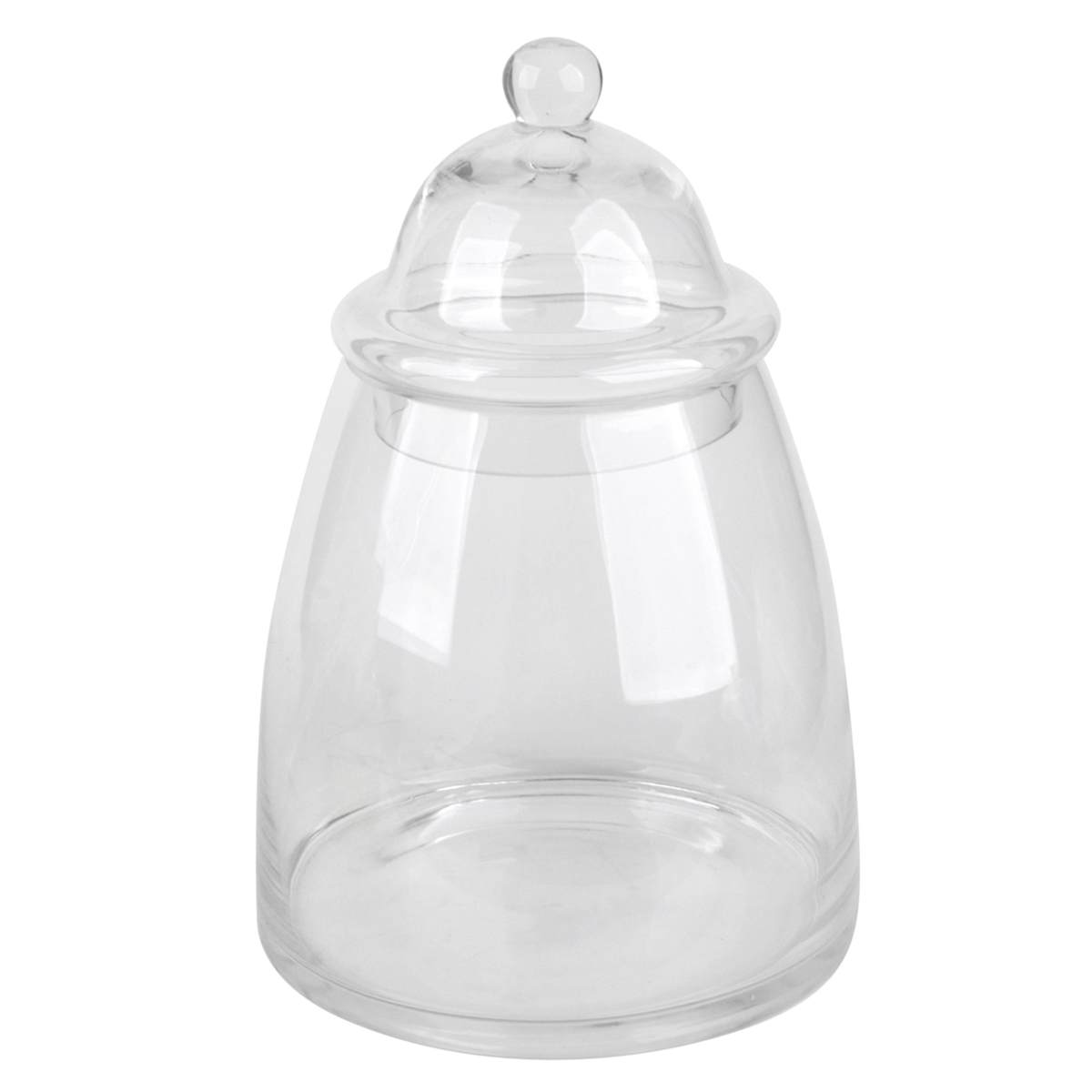 At Home Glass Canister 11.8"