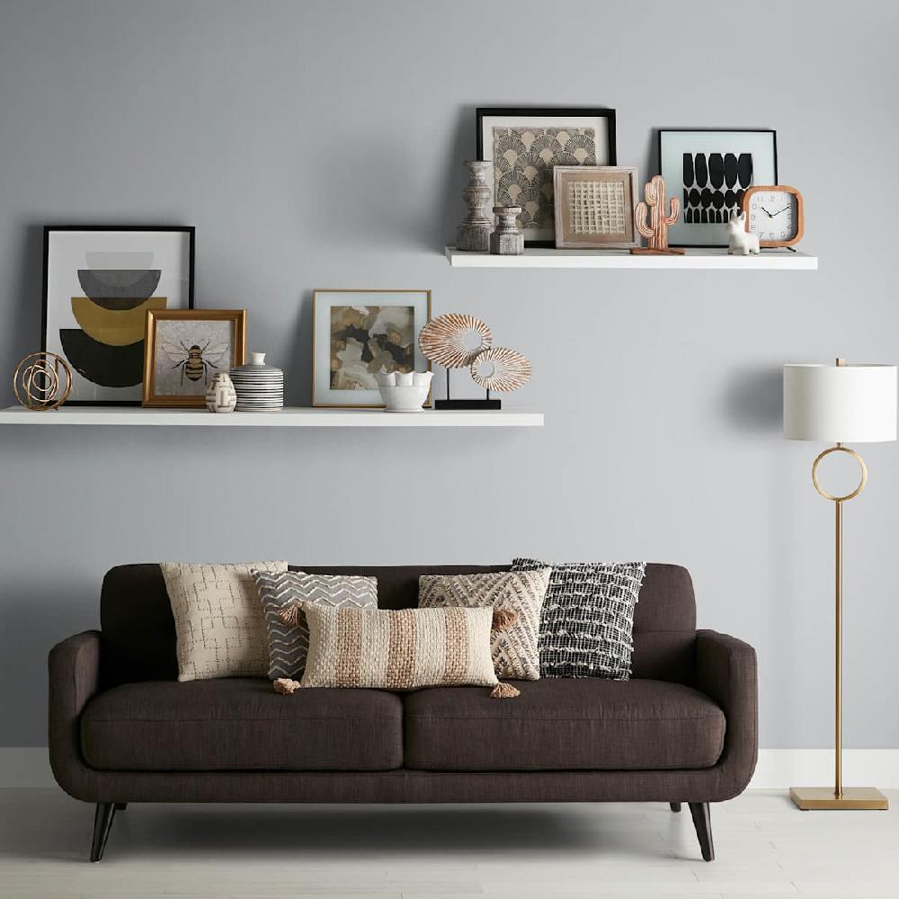 At Home Glass Framed Embroidered Wall Art 19"