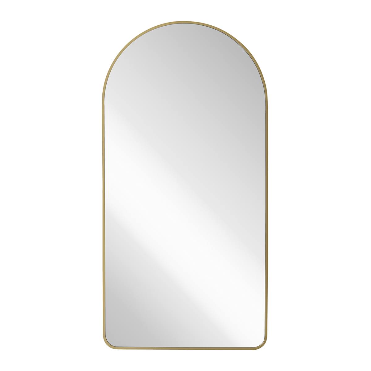 At Home Gold Arch Leaner Mirror 24x48