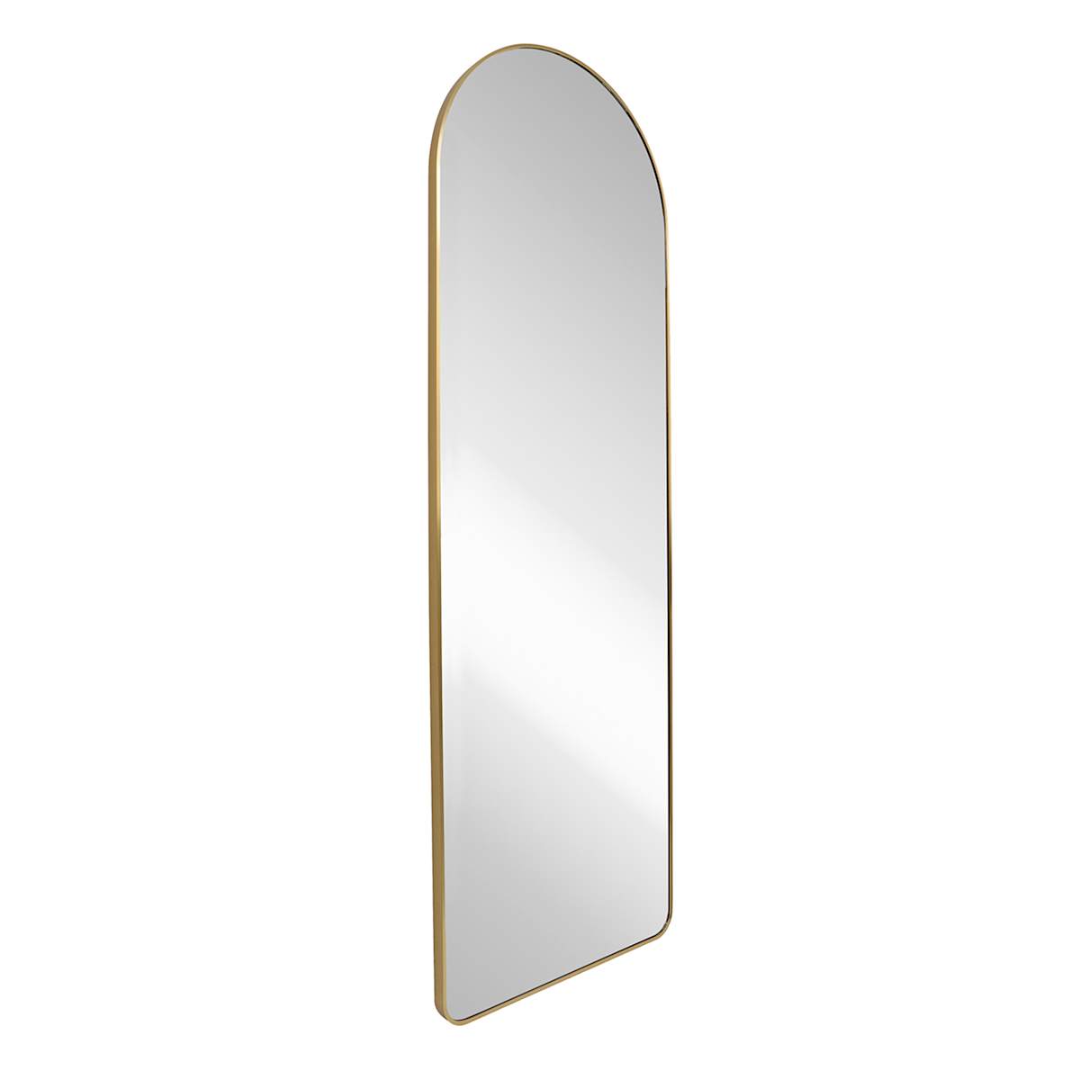 At Home Gold Arch Leaner Mirror 24x70