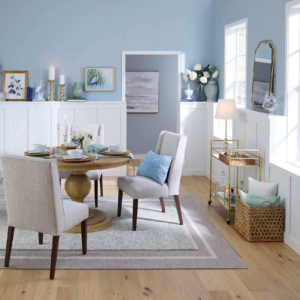 At Home Gold Floating Wall Mirror 22x34