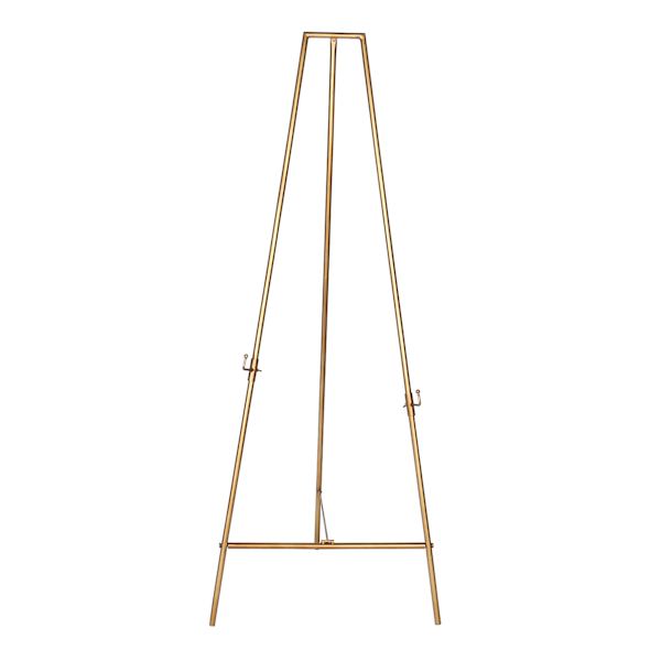 at home Gold Metal Easel 58"