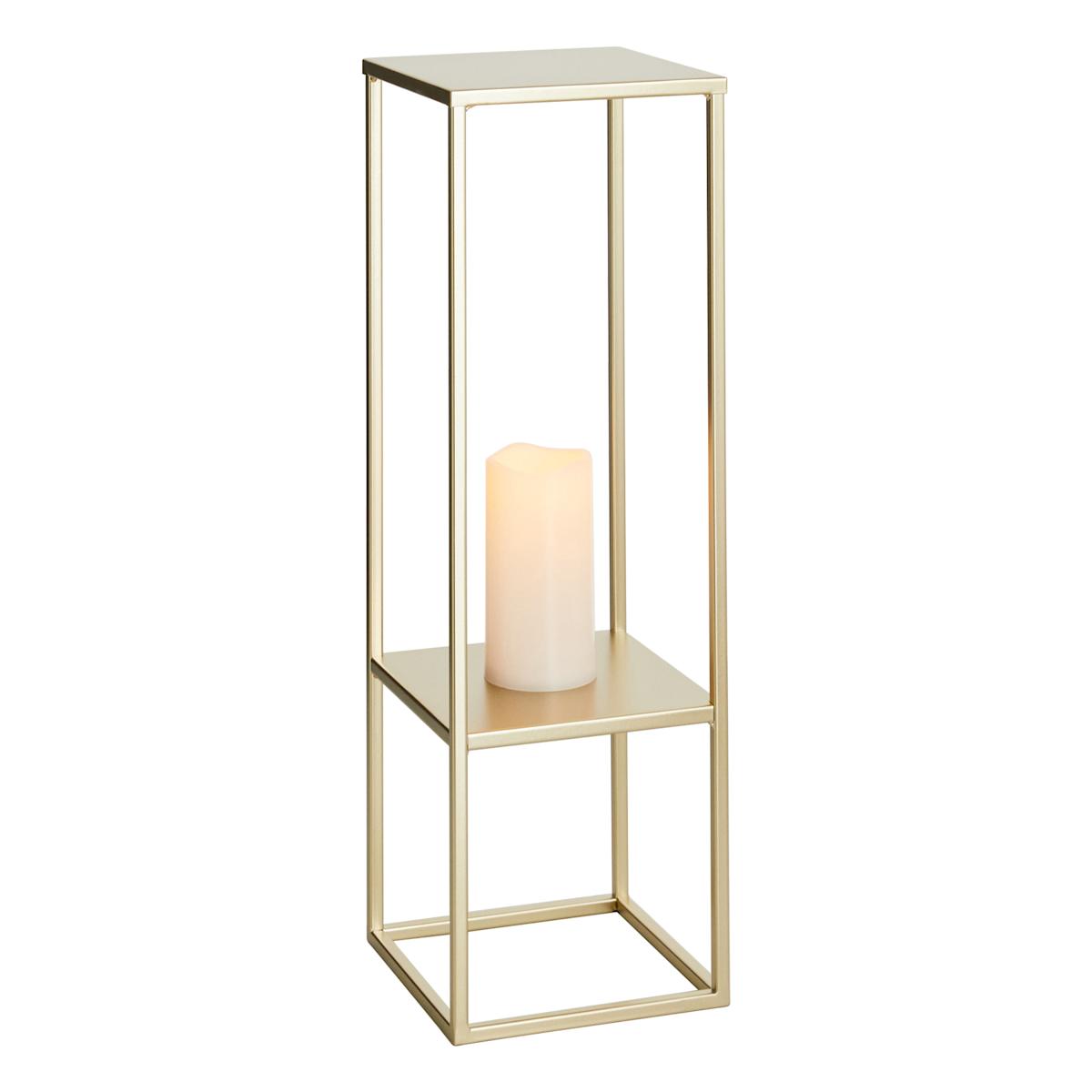 At Home Gold Metal Riser 23"