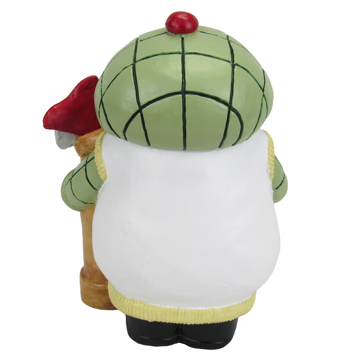 At Home Golfer Gnome Outdoor Garden Statue 8"