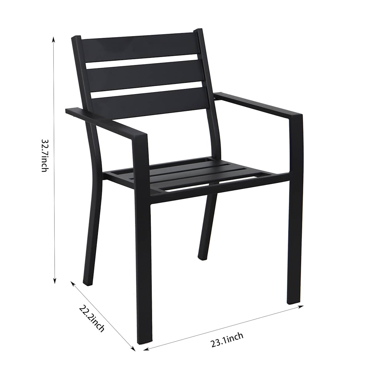 At Home Grammercy Dining Chair Black