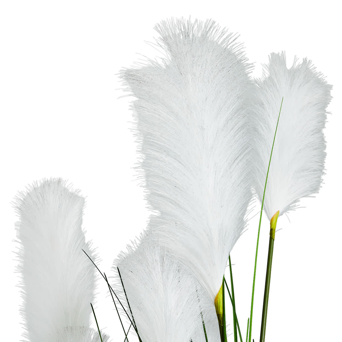 At Home Green Grass Bundle With Metal Planter 72.5"