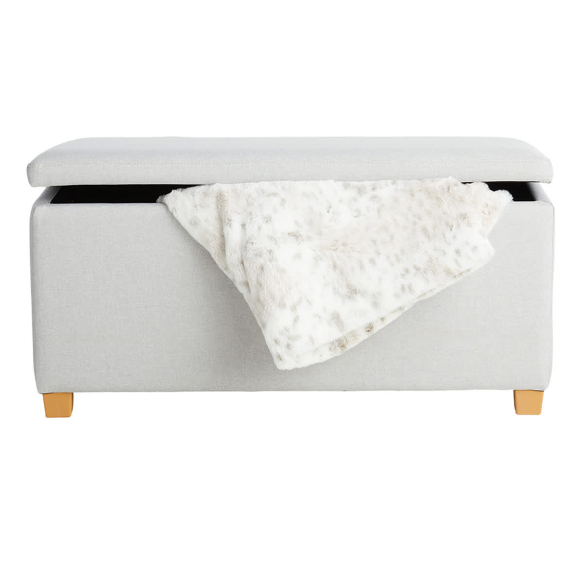 At Home Greg Storage Bench Grey