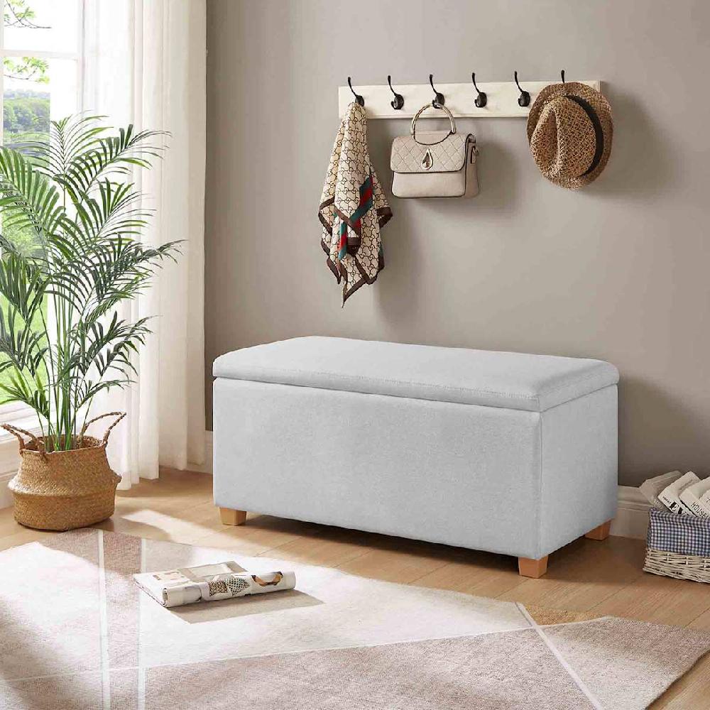 At Home Greg Storage Bench Grey