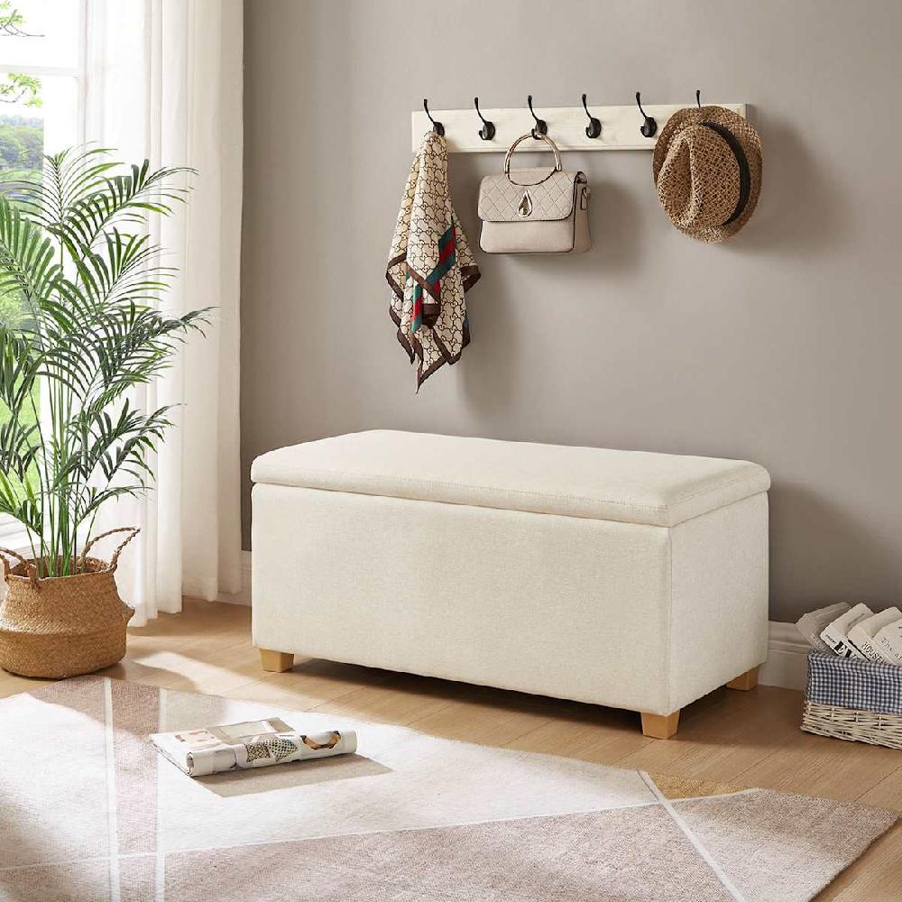 At Home Greg Storage Bench Natural